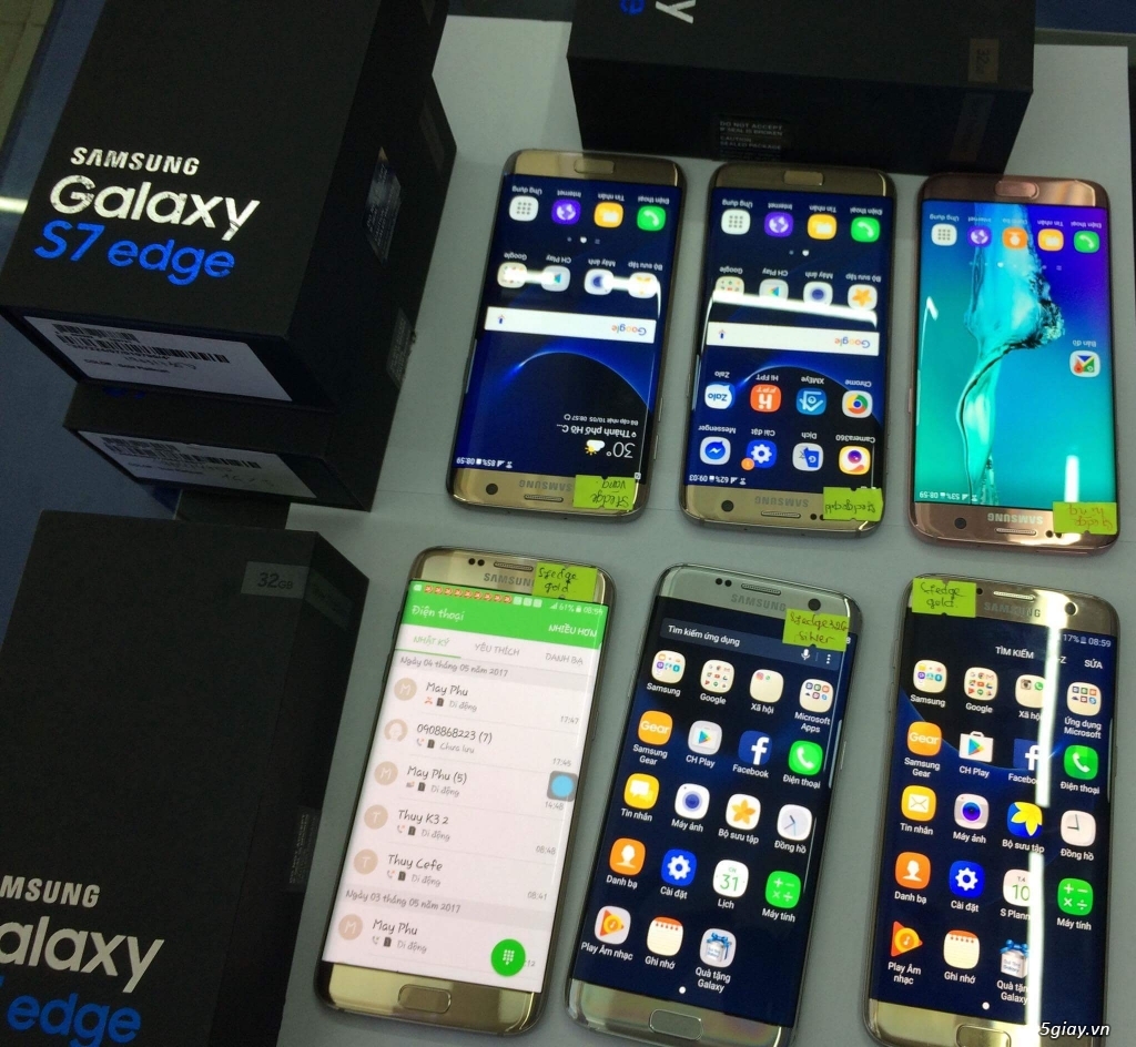 Xả kho Samsung Galaxy S7 Edge G935, cty, Fullbox - 3