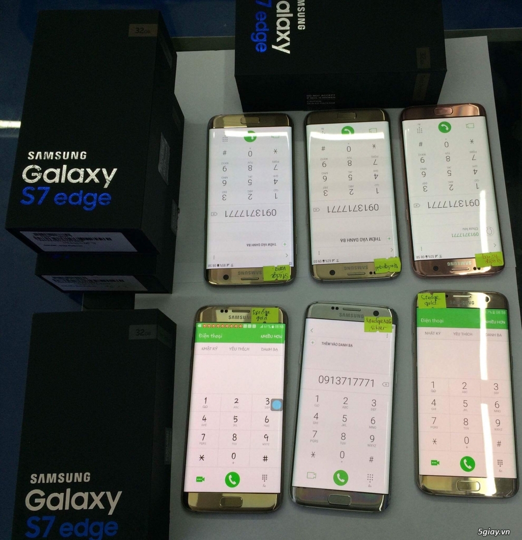 Xả kho Samsung Galaxy S7 Edge G935, cty, Fullbox - 4