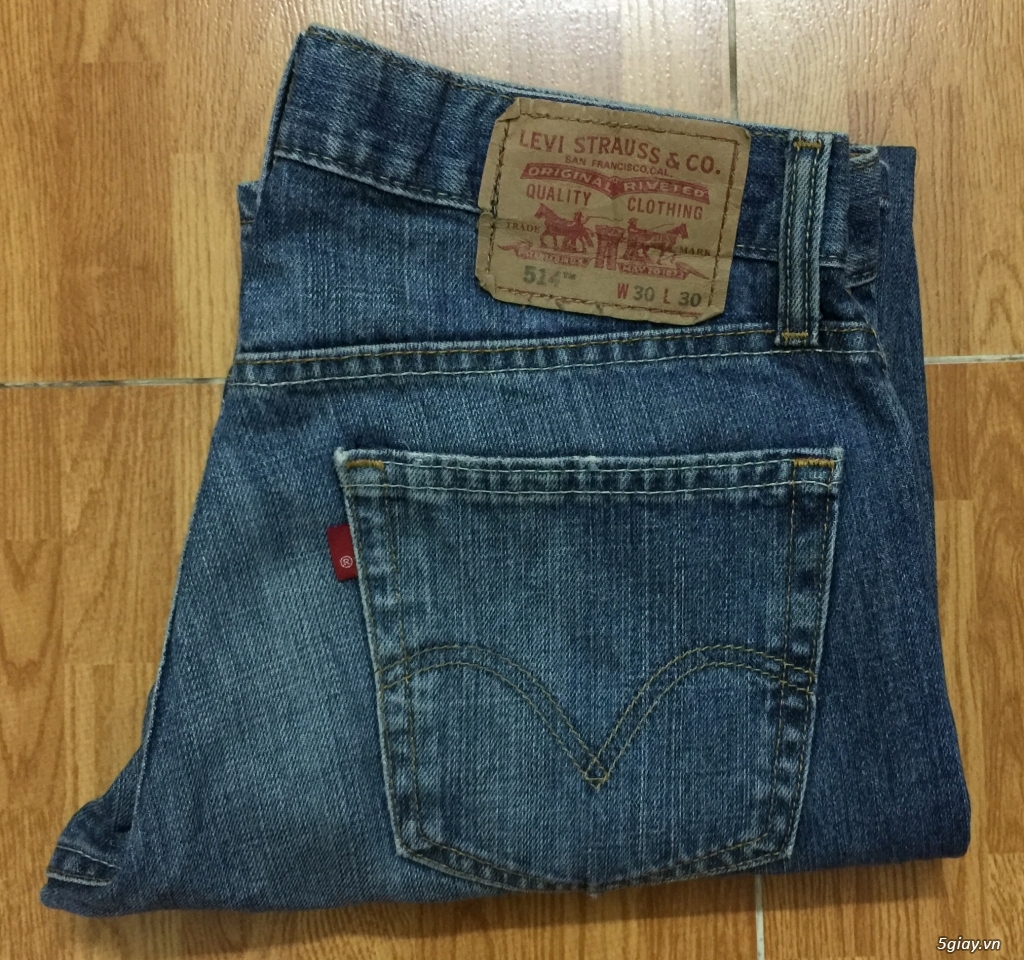 2hand Levis 514 bụi bặm mang phong mùa hè!