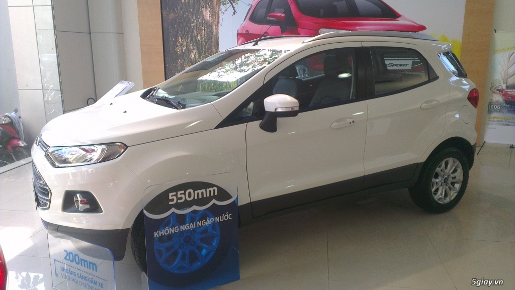 Ford Ecosport 2017 Titanium 1.5 AT, màu trắng, giá rẻ nhất trong năm