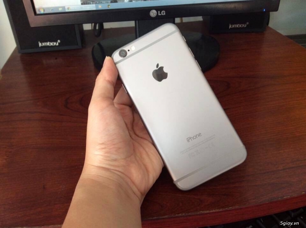 iPhone 6 Plus 64gb silver new 98% giá 7tr