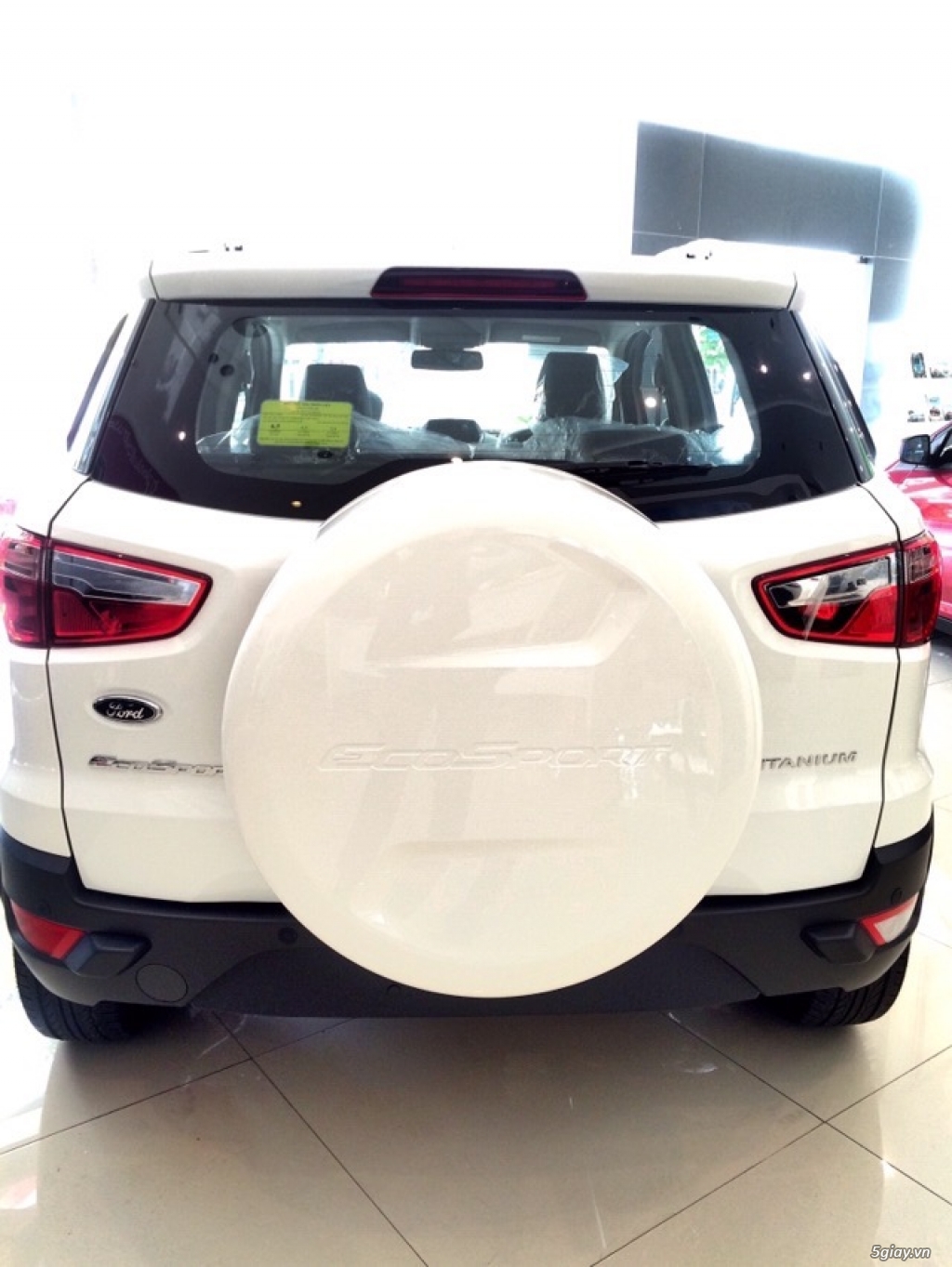 Ford Ecosport 2017 Titanium 1.5 AT, màu trắng, giá rẻ nhất trong năm - 4