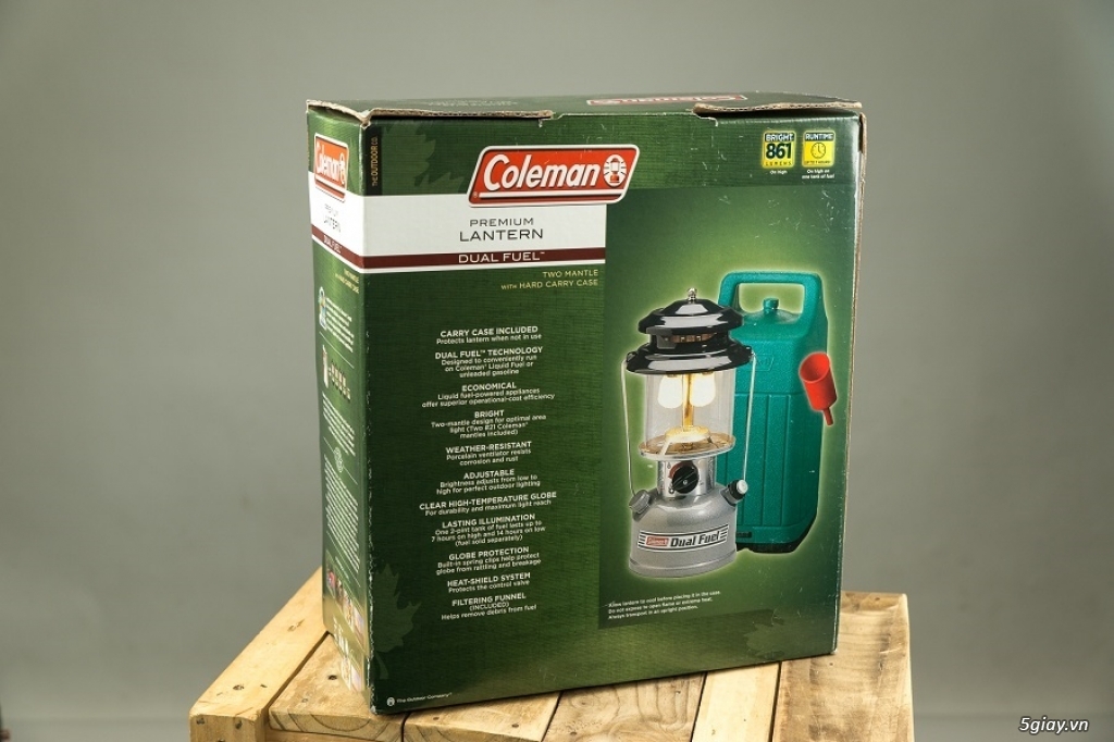 Đèn Măng Xông Mỹ  Hiệu Coleman + Hộp Đựng - 3