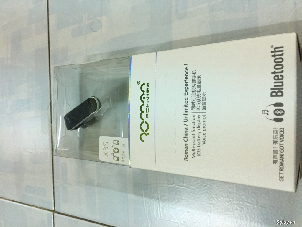 Tai nghe Bluetooth Roman X3S - 2