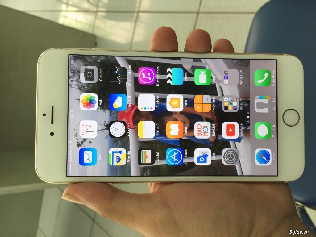 Bán iphone 6 plus 64GB (gold) - 4