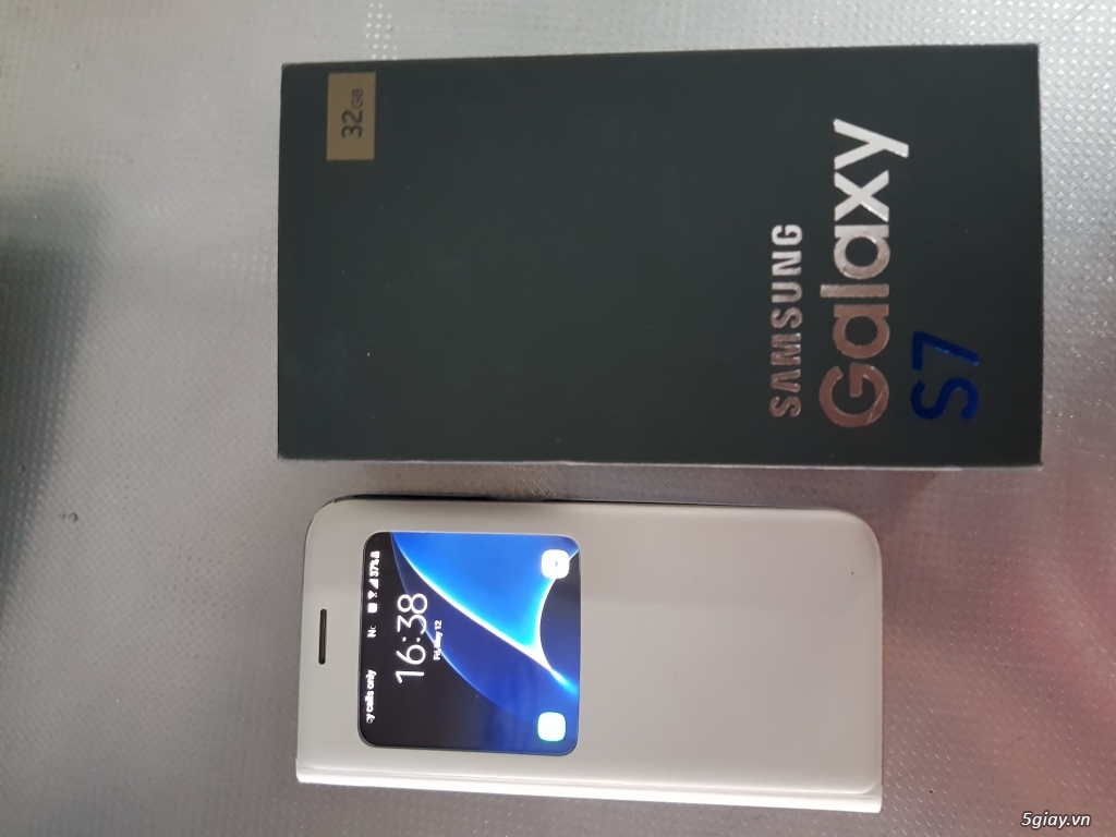 Bán samsung s7 gold fullbox chính hãng vn, bh còn 8tháng  đẹp 99%