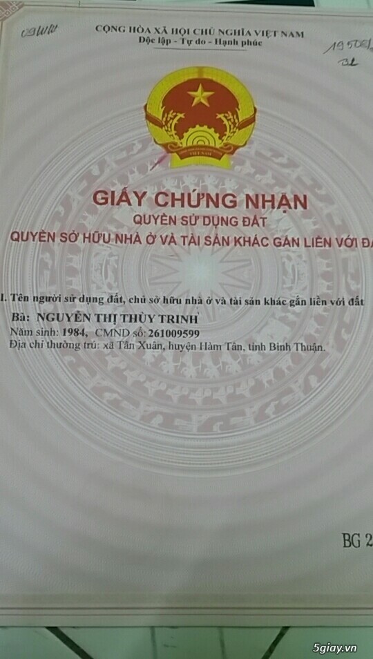 Cần bán nguyên căn nhà cấp 4. Đường số 12 KP4 Tam Bình Thủ Đức