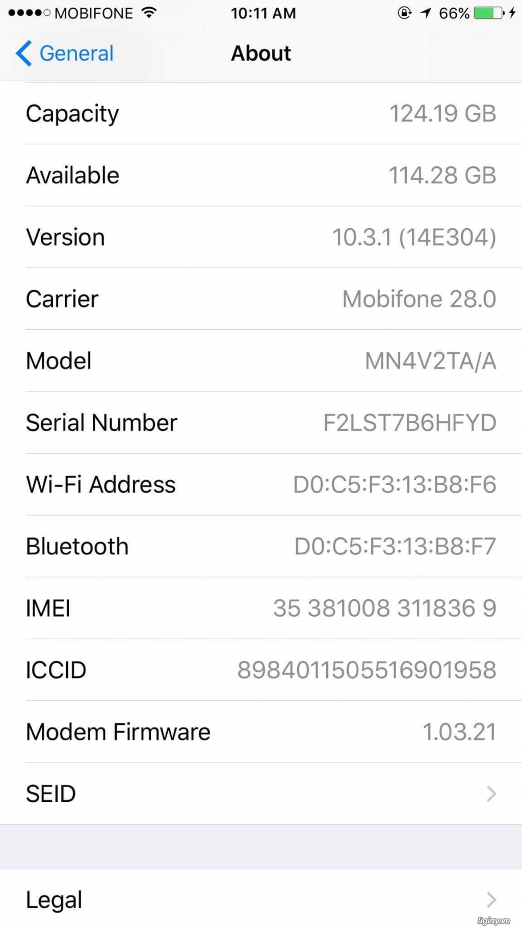 Cần bán ip7+ 128gb Jetback TA/a còn BH