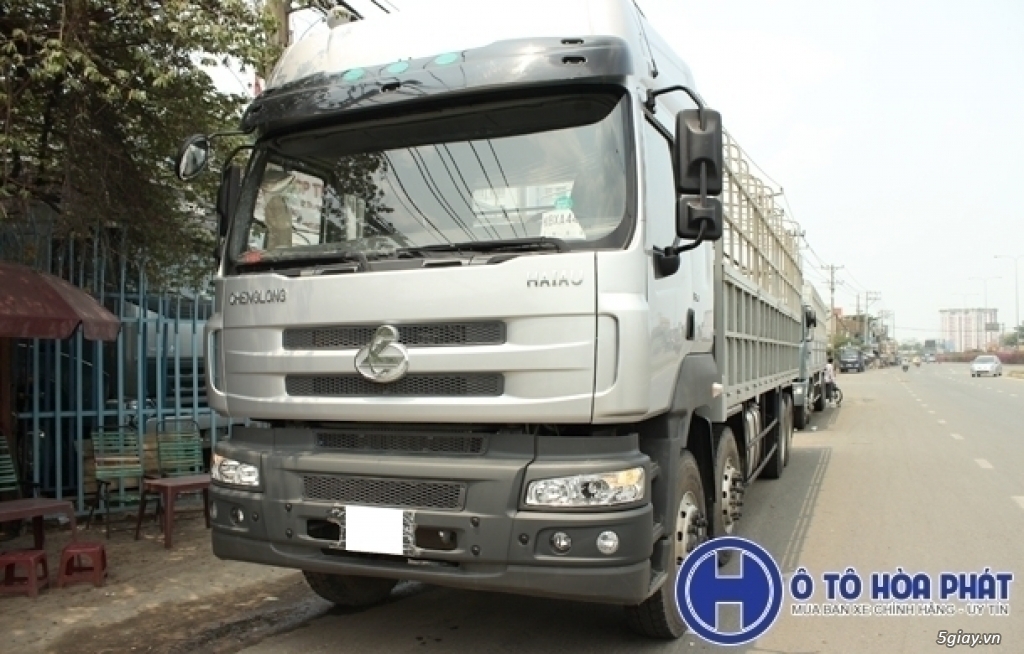 Xe tải Chenglong 4 chân 17t9 Hải Âu máy 310