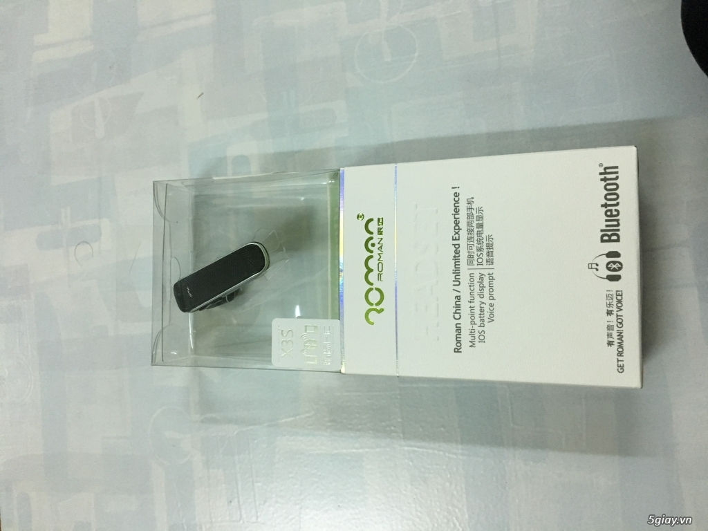 Tai nghe Bluetooth Roman X3S