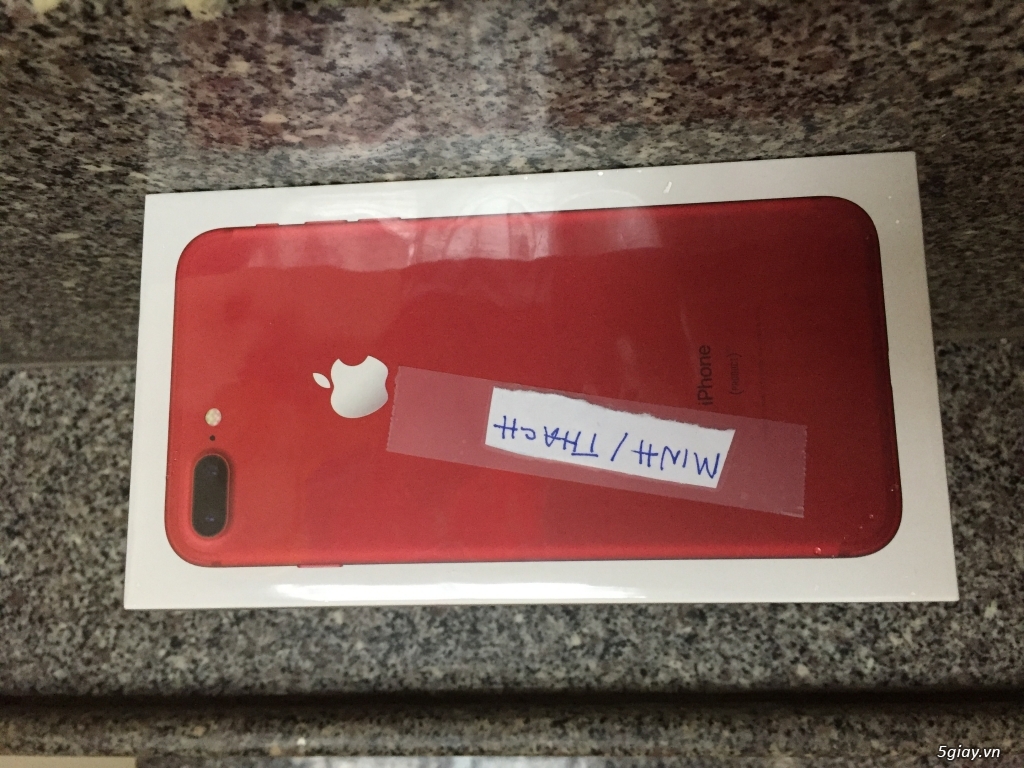 Iphone 7plus Red 128gb global hàng Mỹ