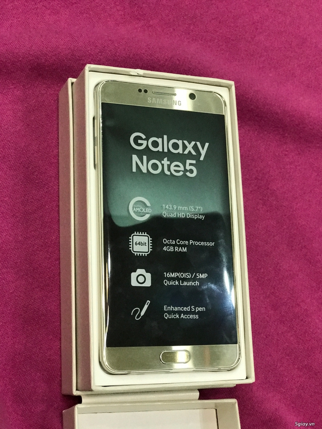 Bán Galaxy Note 5 mới 100% - 2