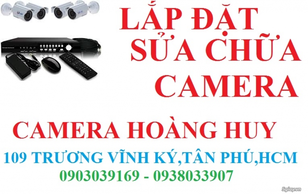 Sửa chữa camera quan sát giá rẻ | 093.803.3907 - 1