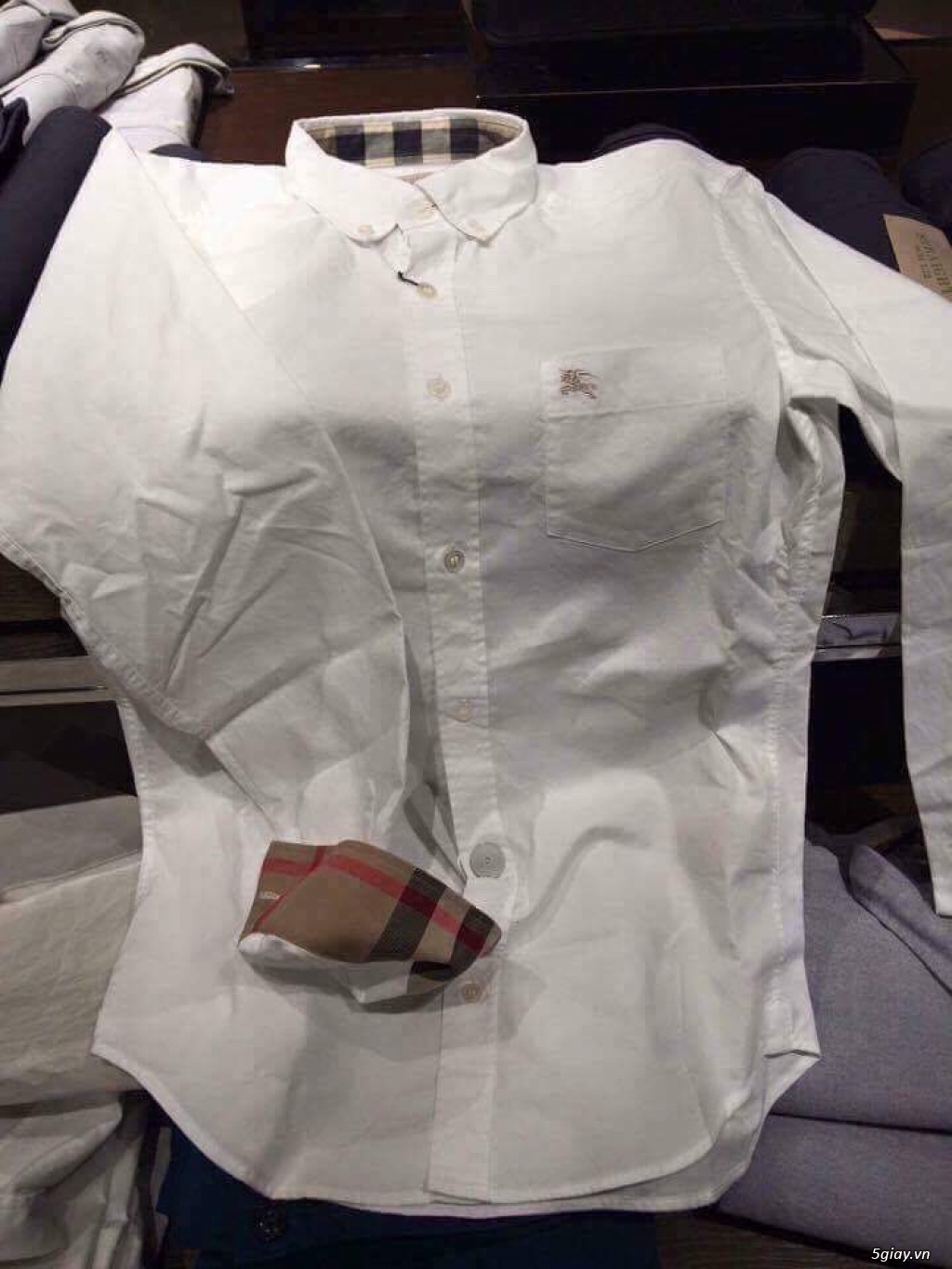 Áo sơ mi Burberry Auth giá rẻ