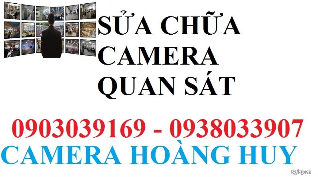 Sửa chữa camera quan sát giá rẻ | 093.803.3907 - 4