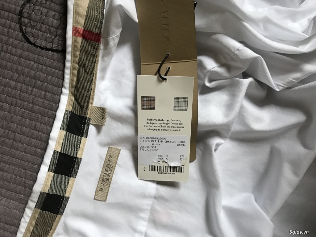 Áo sơ mi Burberry Auth giá rẻ - 1