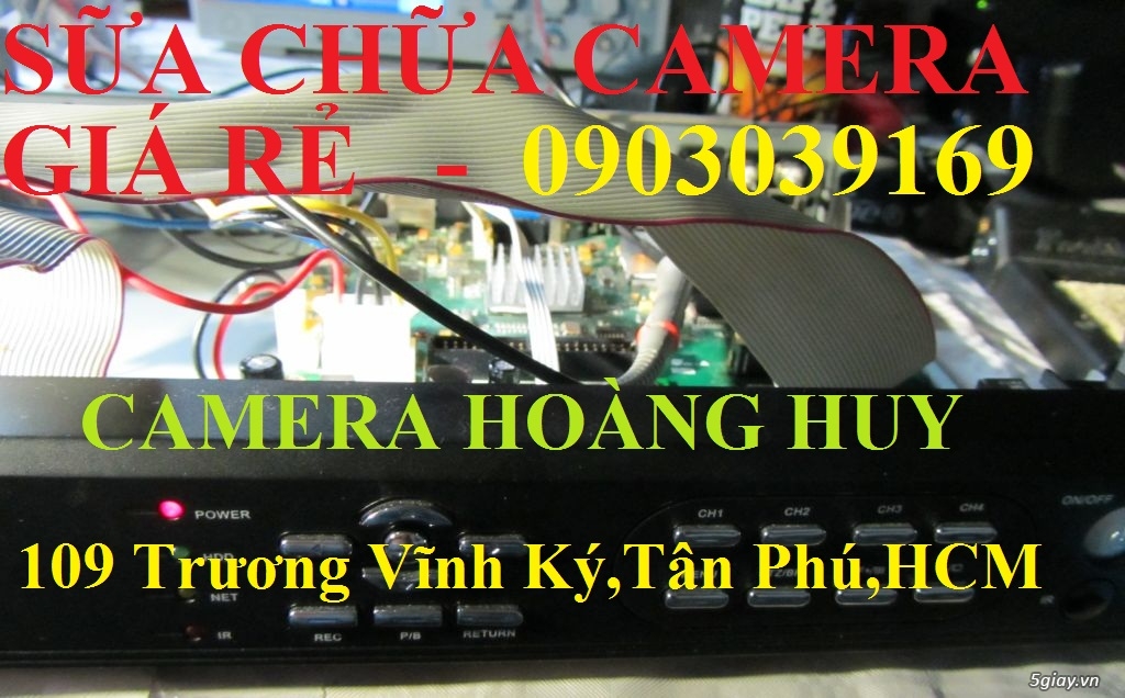 Sửa chữa camera quan sát giá rẻ | 093.803.3907 - 3