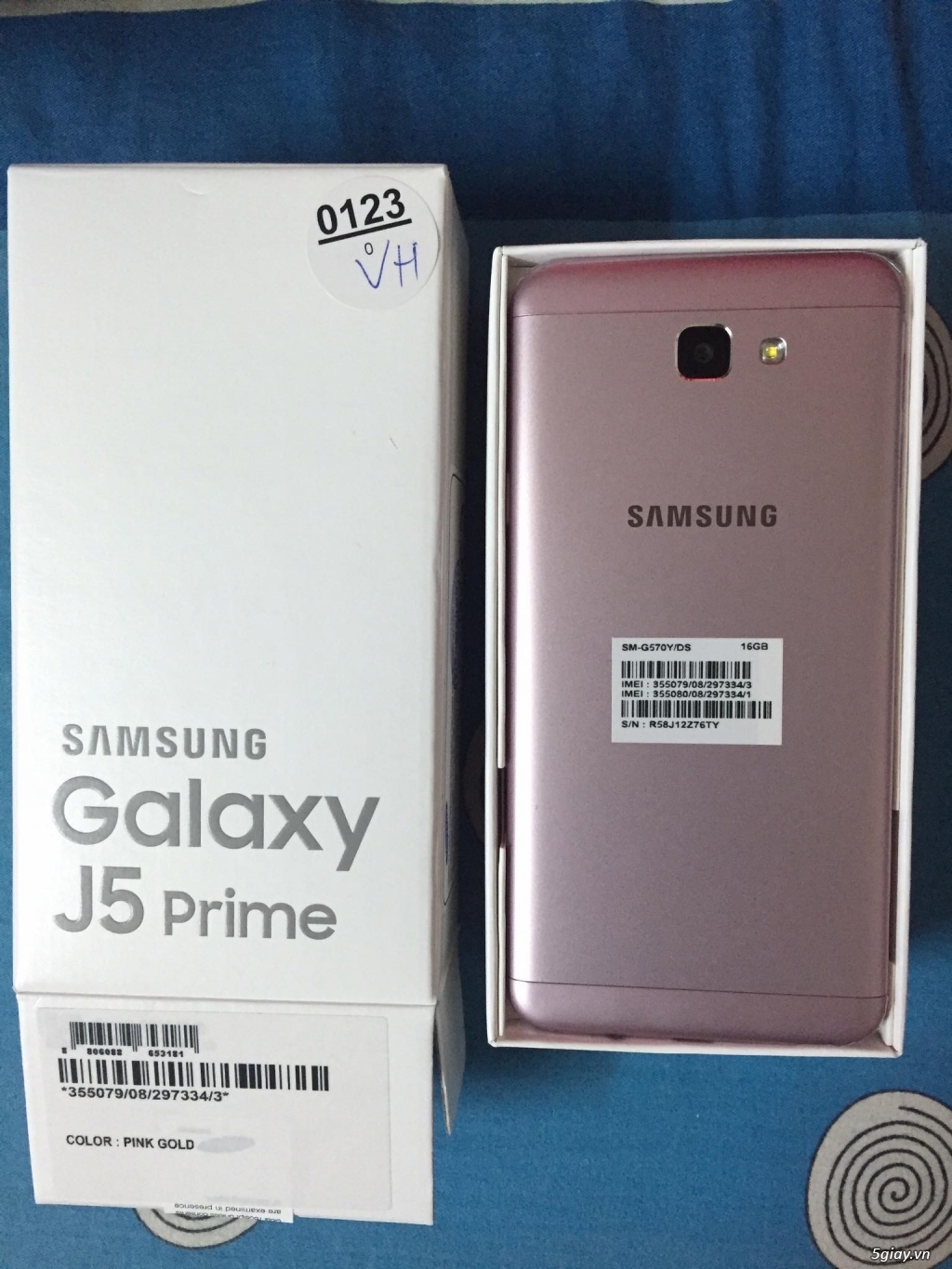 Samsung J5 Prime màu hồng - 1