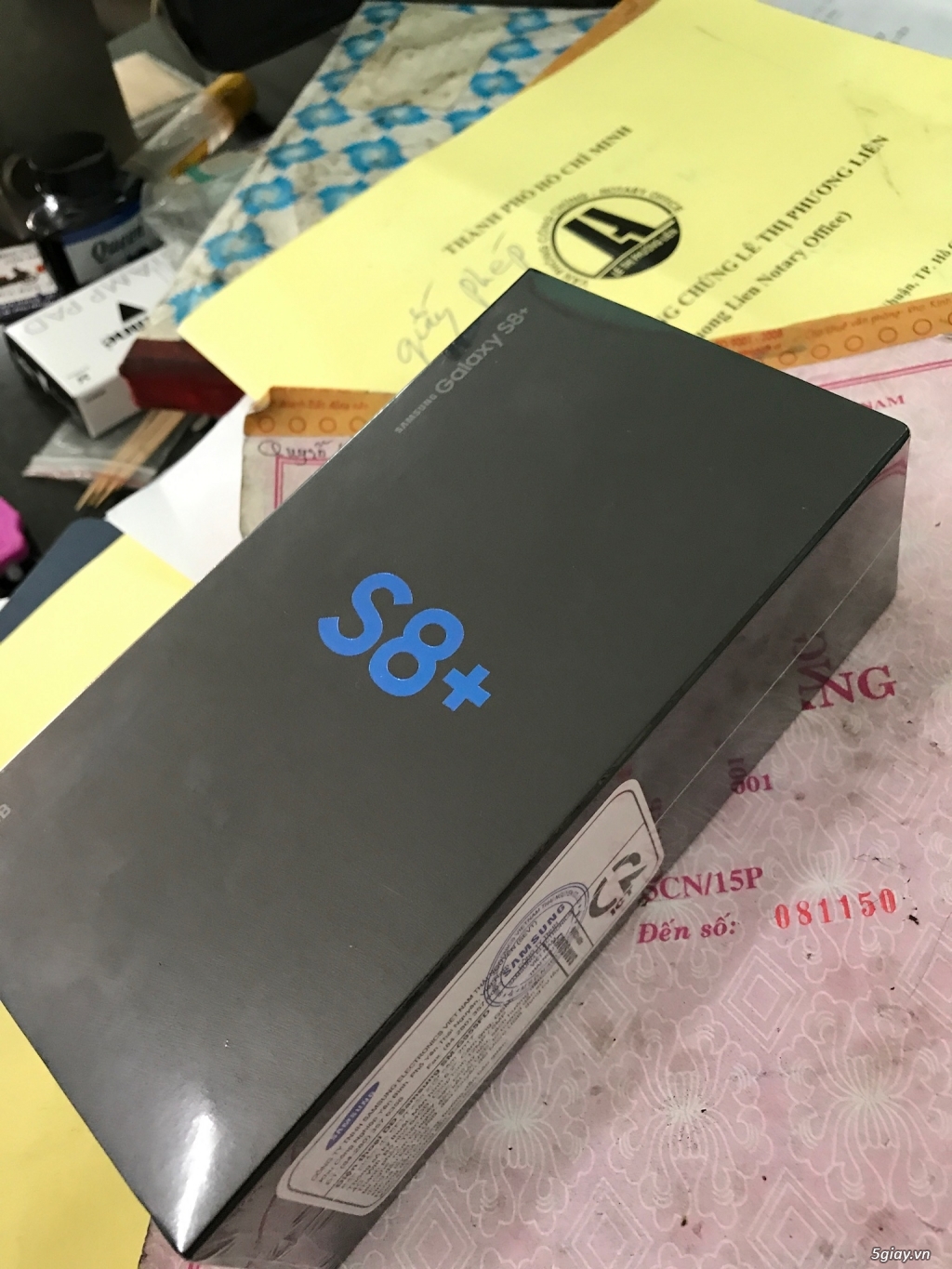 Cần bán samsung s8 plus 64g màu đen chính hãng vn - 4