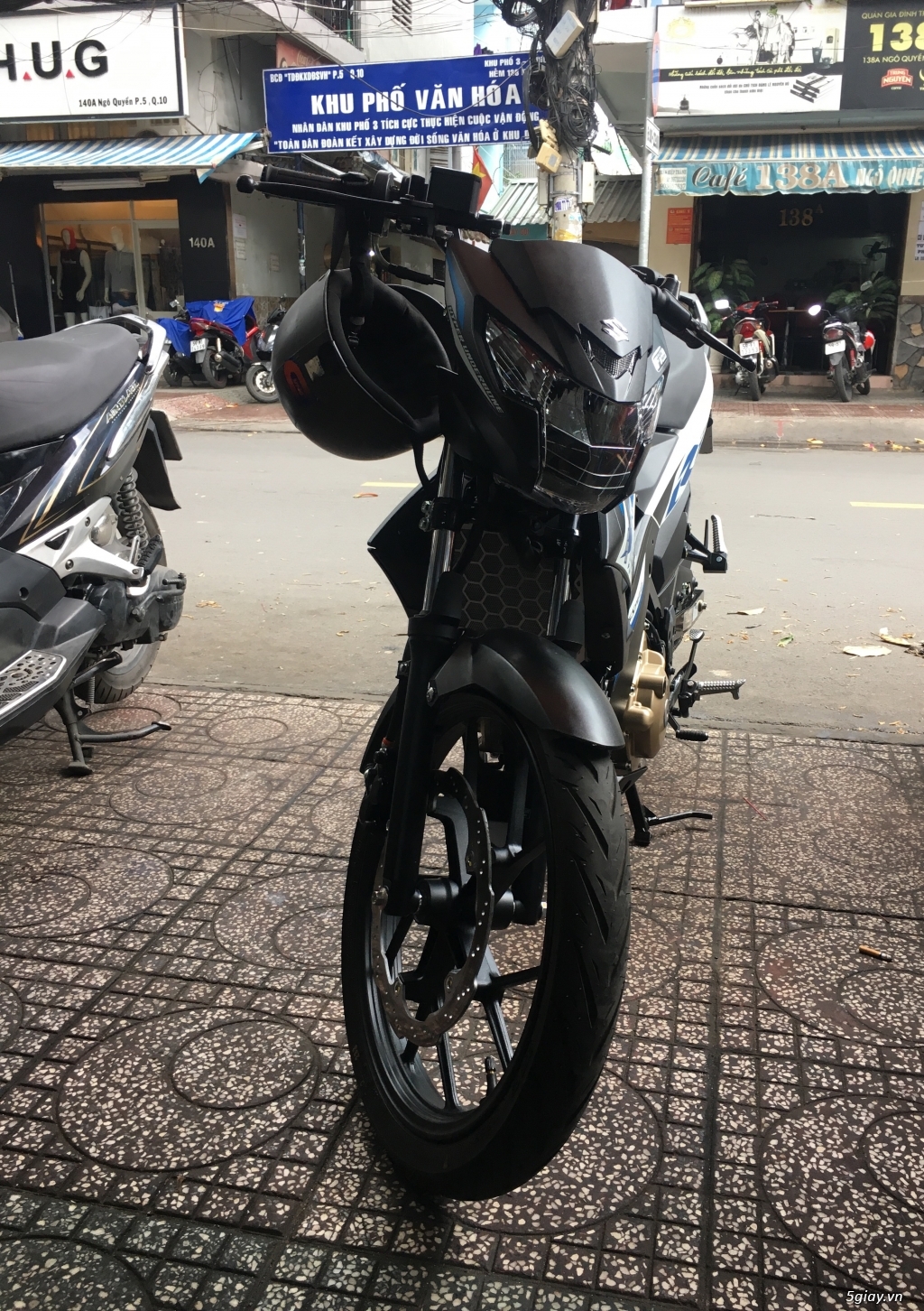 Raider Fi 2017 choá Satria F trước sau - 4