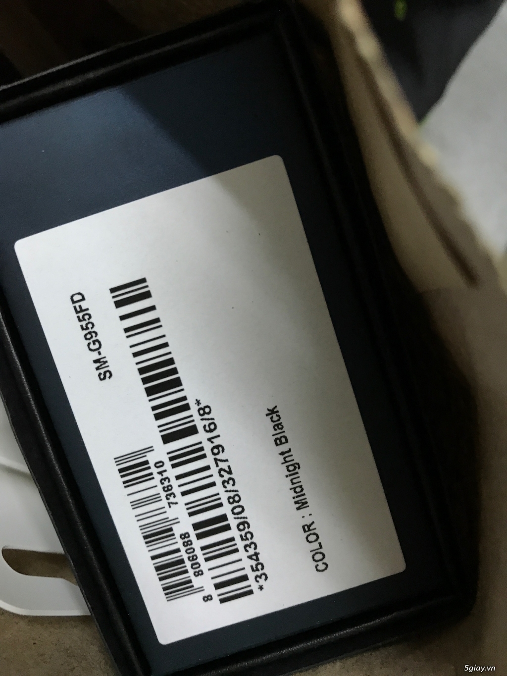Cần bán samsung s8 plus 64g màu đen chính hãng vn - 2