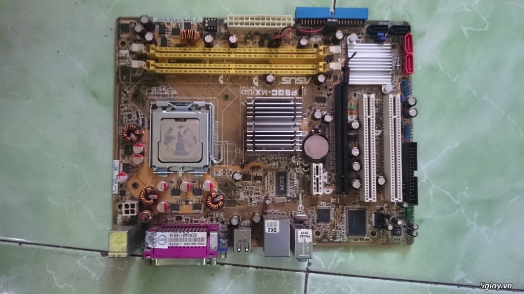 main asus P5GC-MX/1333 945 chạy các dòng core2 - 1