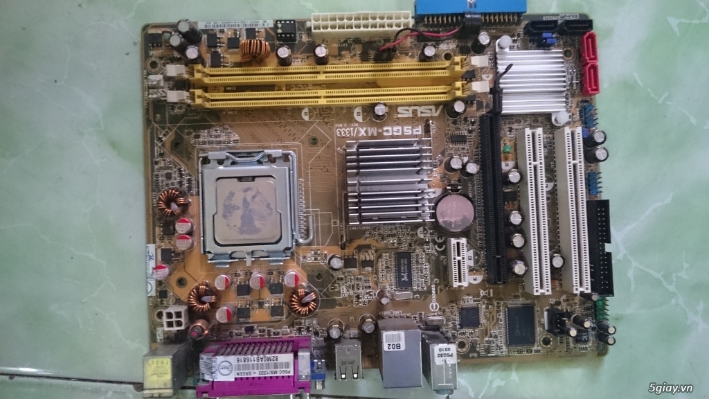 main asus P5GC-MX/1333 945 chạy các dòng core2 - 2