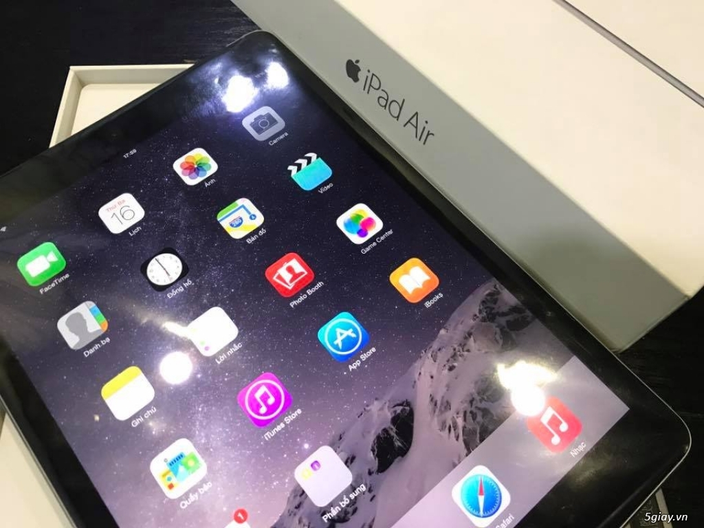 iPad Air2 16GB 4G Grey NEw 100% FULLBOX - Bán giá máy cũ!! - 7.900.000đ