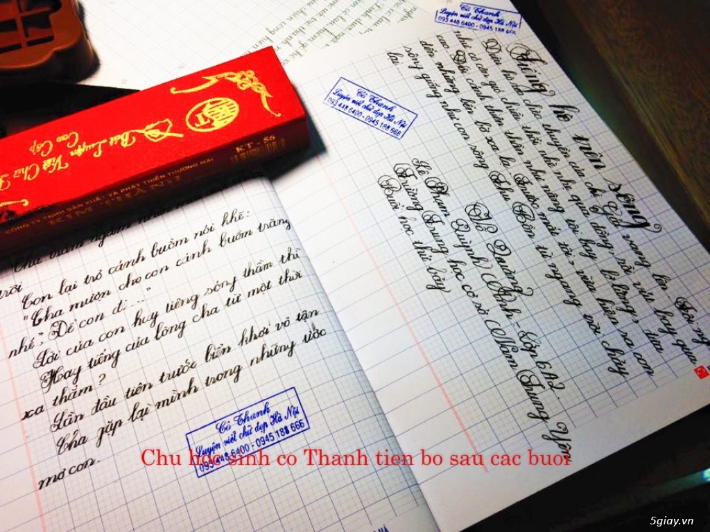 Địa chỉ luyện viết chữ đẹp uy tín Hà Nội ( Bảo đảm 100% học viên chữ đẹp ) - 13