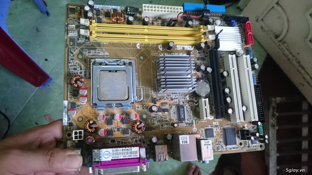 main asus P5GC-MX/1333 945 chạy các dòng core2 - 3