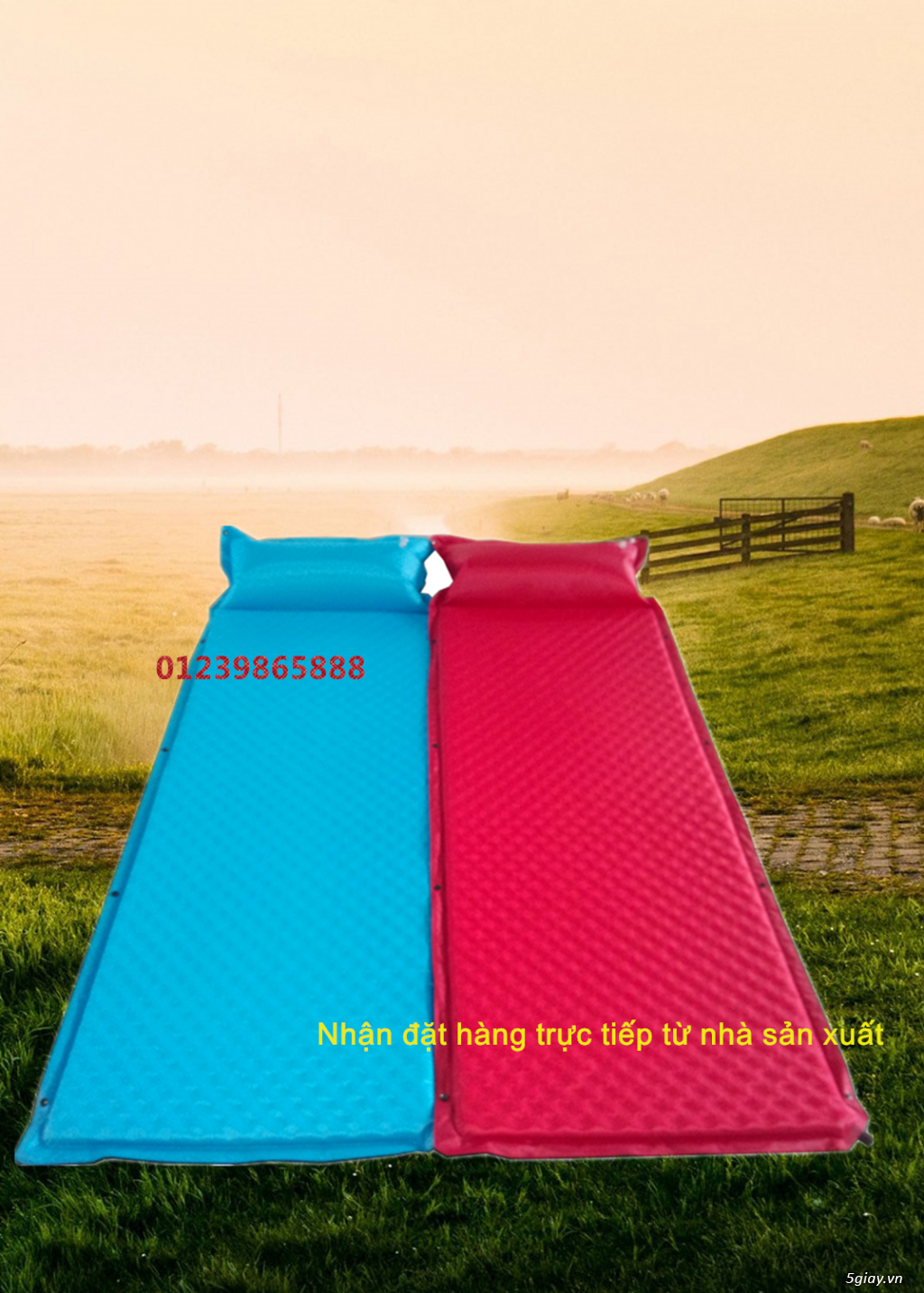 Xả kho hàng giá gốc - Đệm bơm hơi tự động - 10