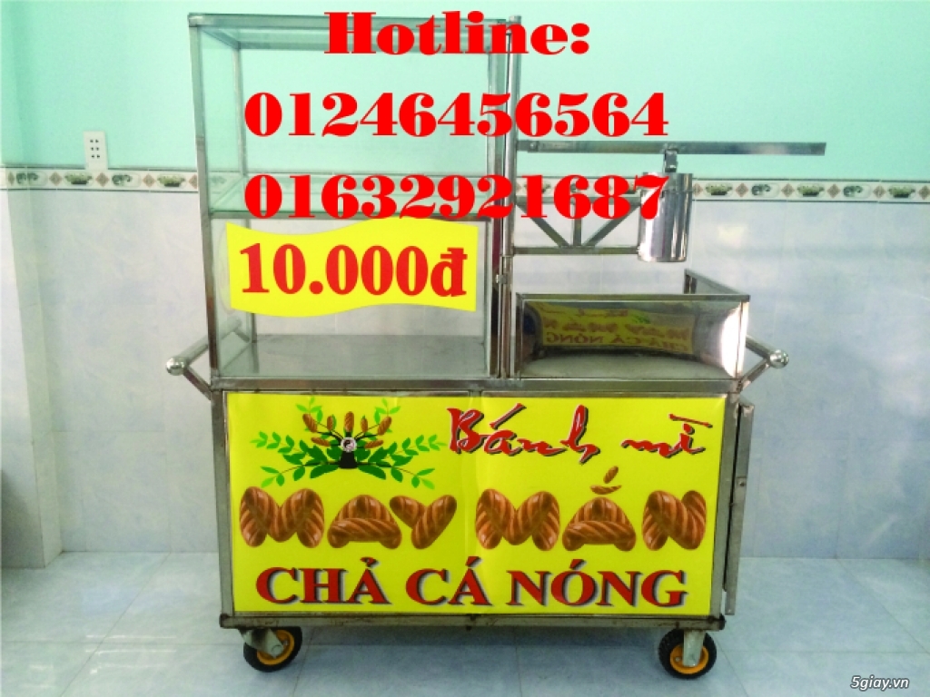 Cung cấp chả cá bán bánh mì (chả cá mối Vũng Tàu) và xe bánh mì chả cá - 5