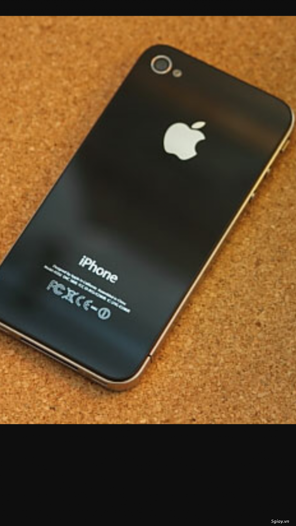 Iphone4 đen 16g quốc tế - 1