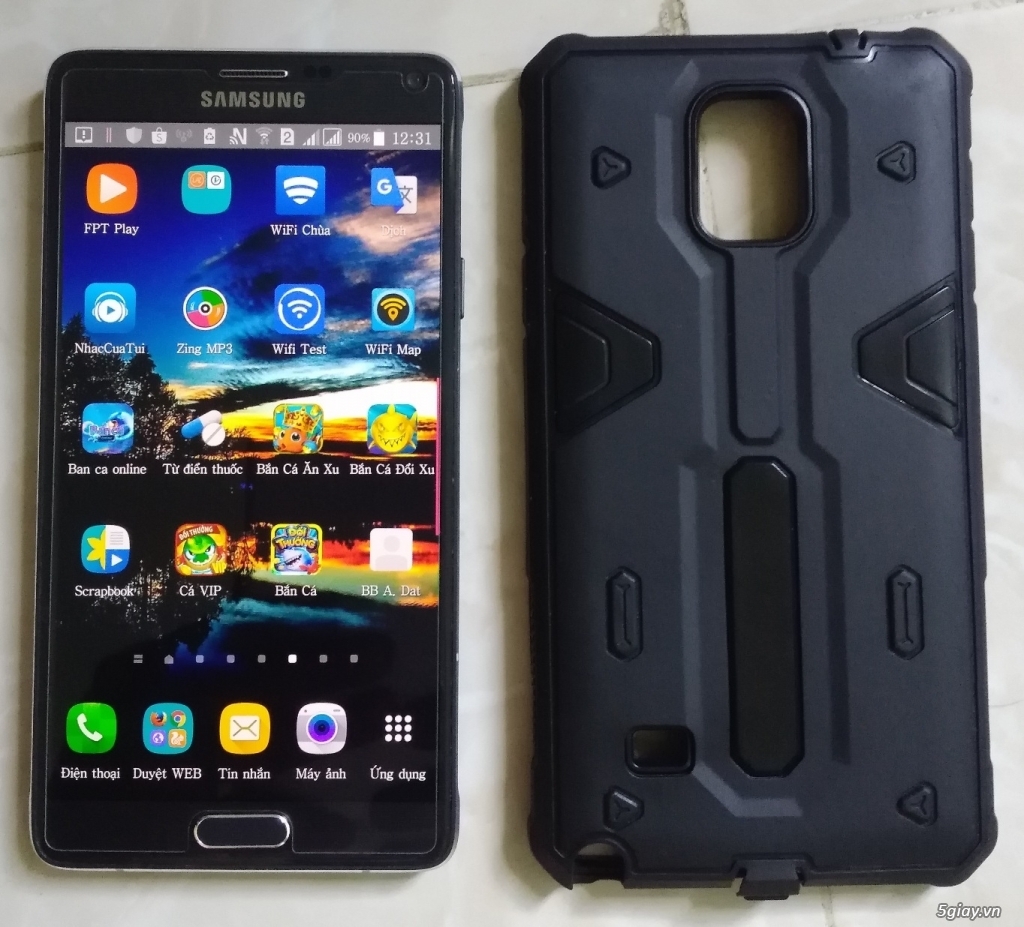 Bán nhanh Samsung Note4 n9100 2 sim còn mới đẹp zin rẻ