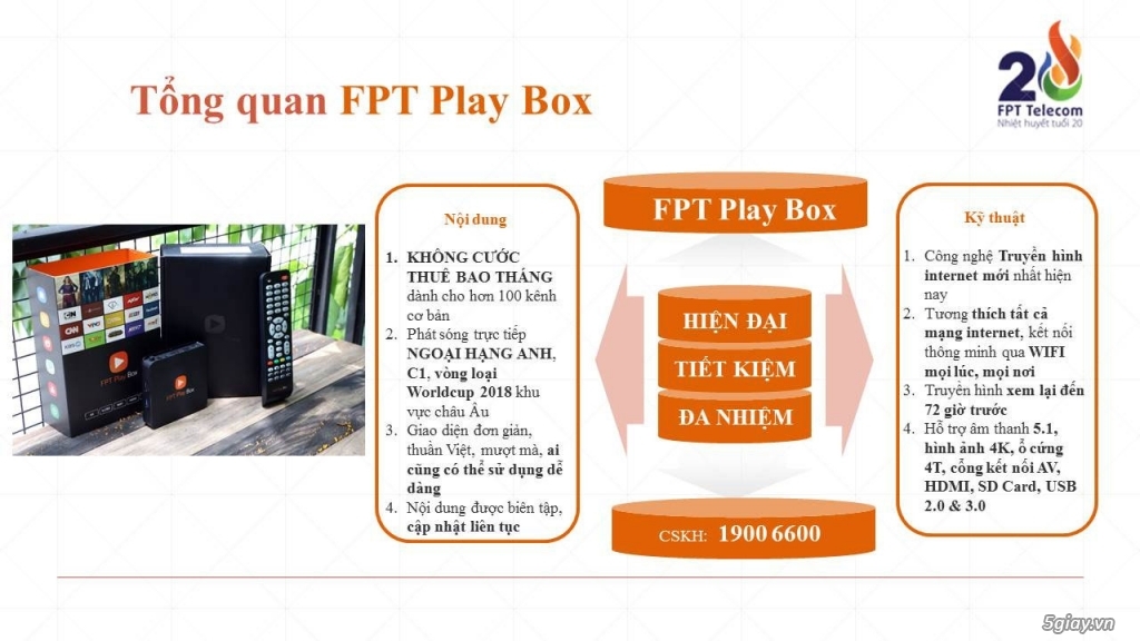 TV BOX FPT Play Box 2017 - Truyền hình Internet FPT thế hệ mới - 1