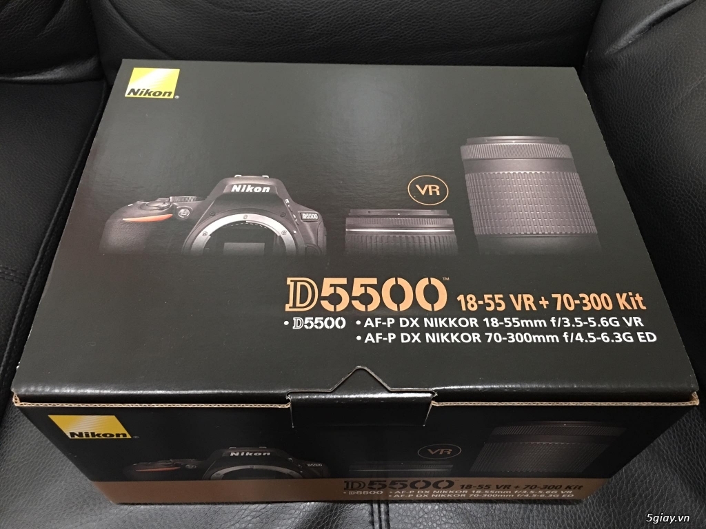 Nikon D5500 Digital SLR Camera + 18-55mm VR + 70-300 - 7