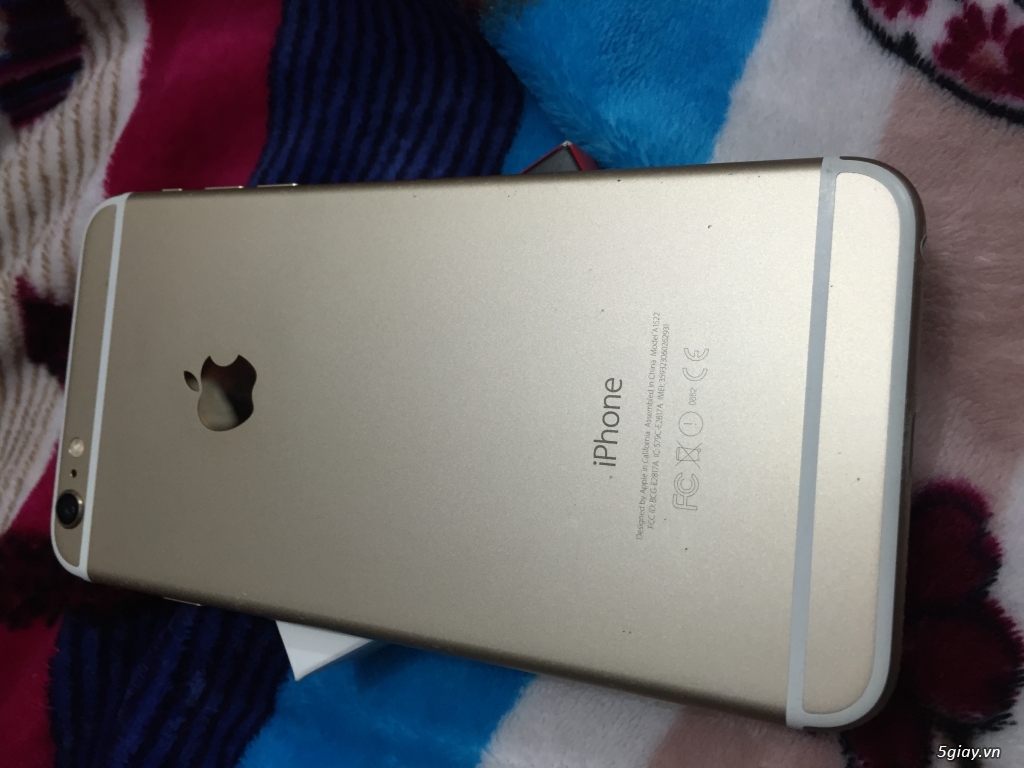 Bán iphone 6 plus gold zin - 1