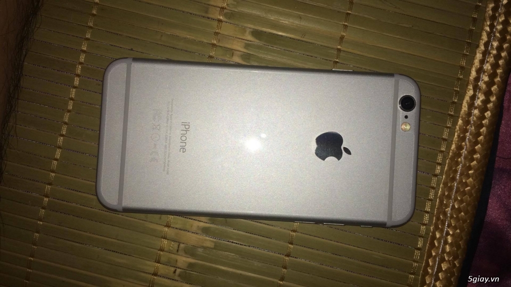 Bán Xác iPhone6 16GB màu bạc tình trạng mất nguồn mọi thứ đều ok - 1