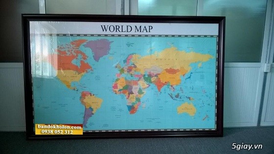 bán bản đồ thế giới cỡ lớn - 1