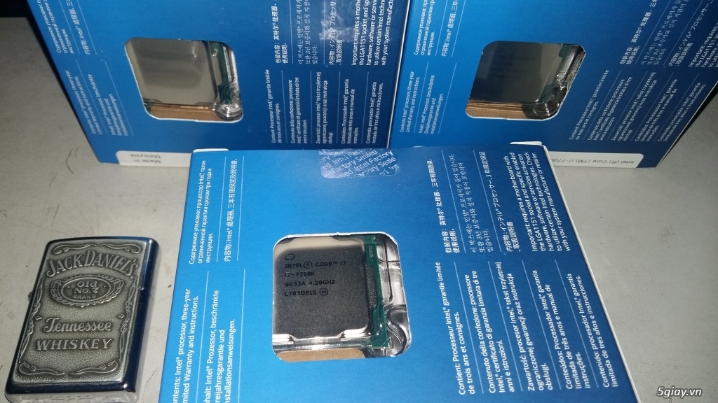 Bán CPU Intel 7700K - Full box nguyên seal - 1