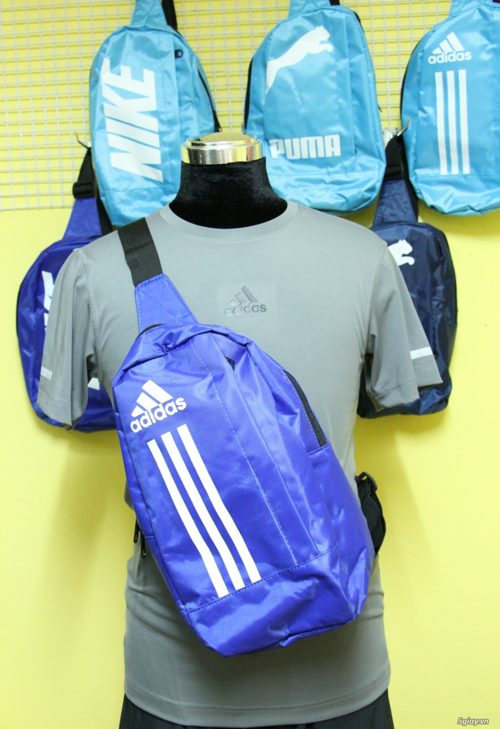 Balo đeo chéo VNXK Adidas, Nike, Puma 150k
