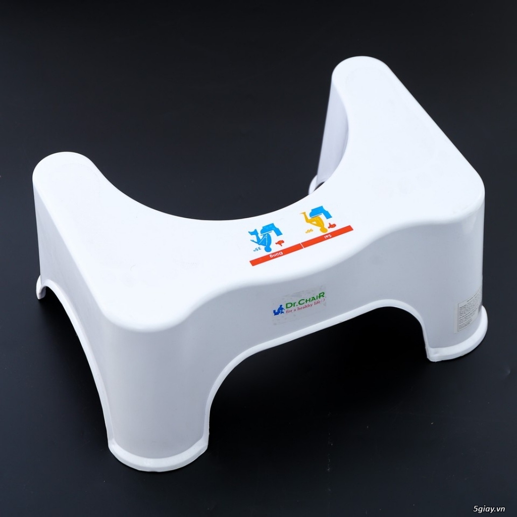 GHẾ KÊ CHÂN TOILET CHỐNG TÁO BÓN - 1