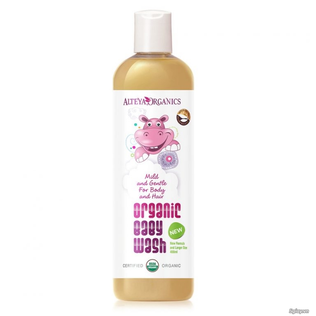 Sữa tắm Alteya Organics baby wash 400ml