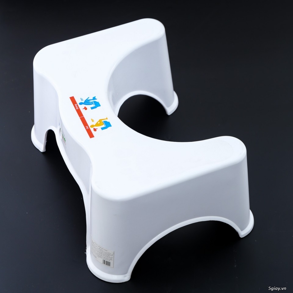 GHẾ KÊ CHÂN TOILET CHỐNG TÁO BÓN - 2