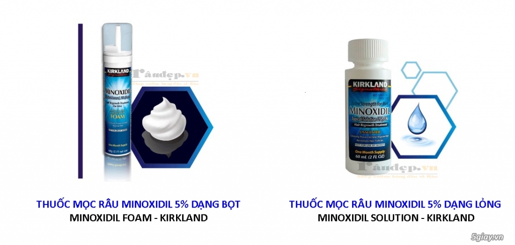 Thuốc Mọc Râu Quai Nón Minoxidil 5% của Mỹ >>|Chắc Chắn Mọc Râu| - 1