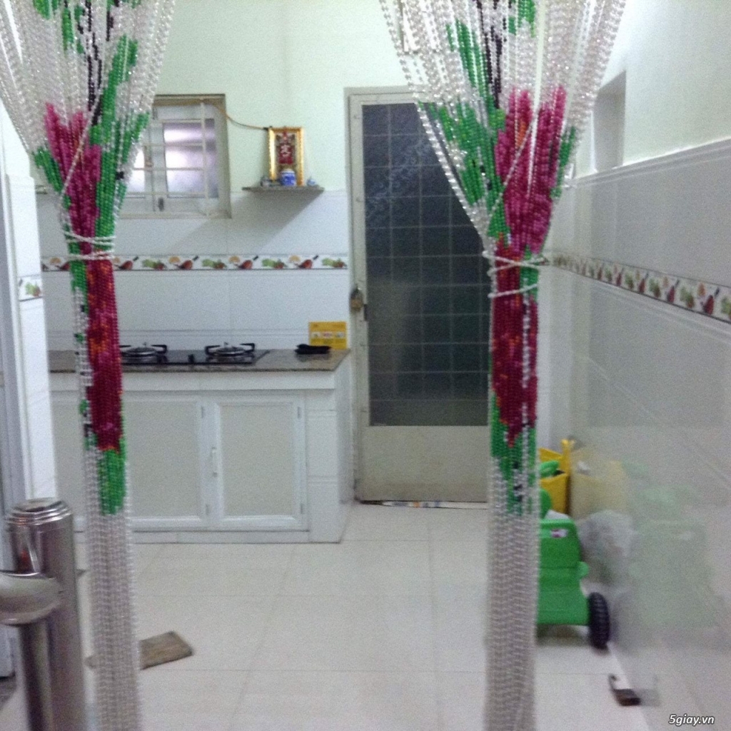 Cho Thuê nhà đúc - một trệt - một lầu DT: 30 m2 Nguyễn thiện thuật Q3 - 1
