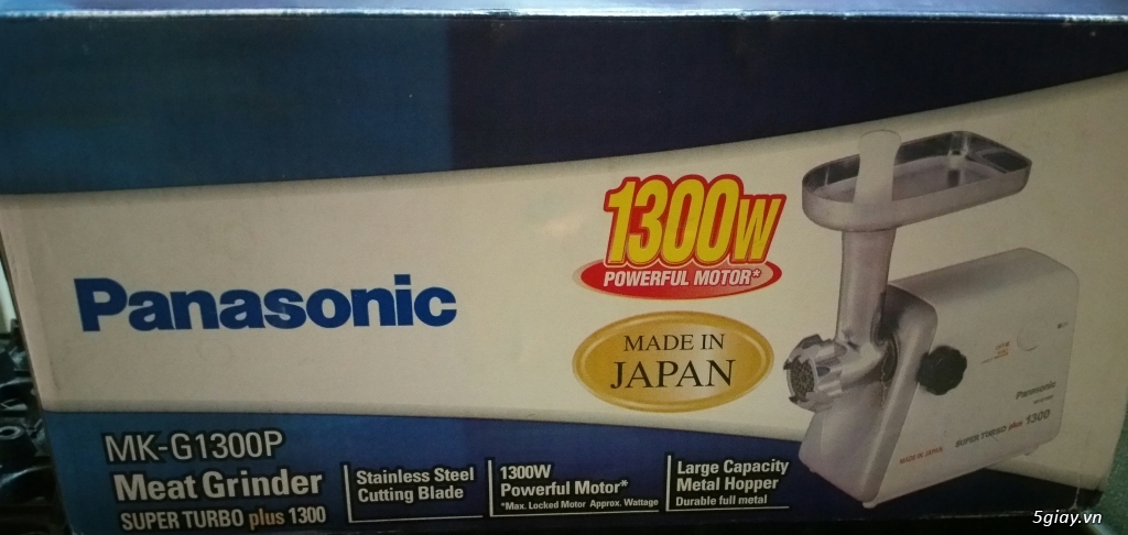 Thanh lý máy xay thịt Panansonic