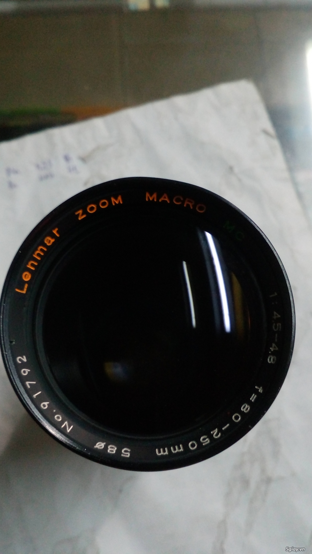 Bán lens MF 80.250 f4.5-4.8 giá hạt dẻ - 1