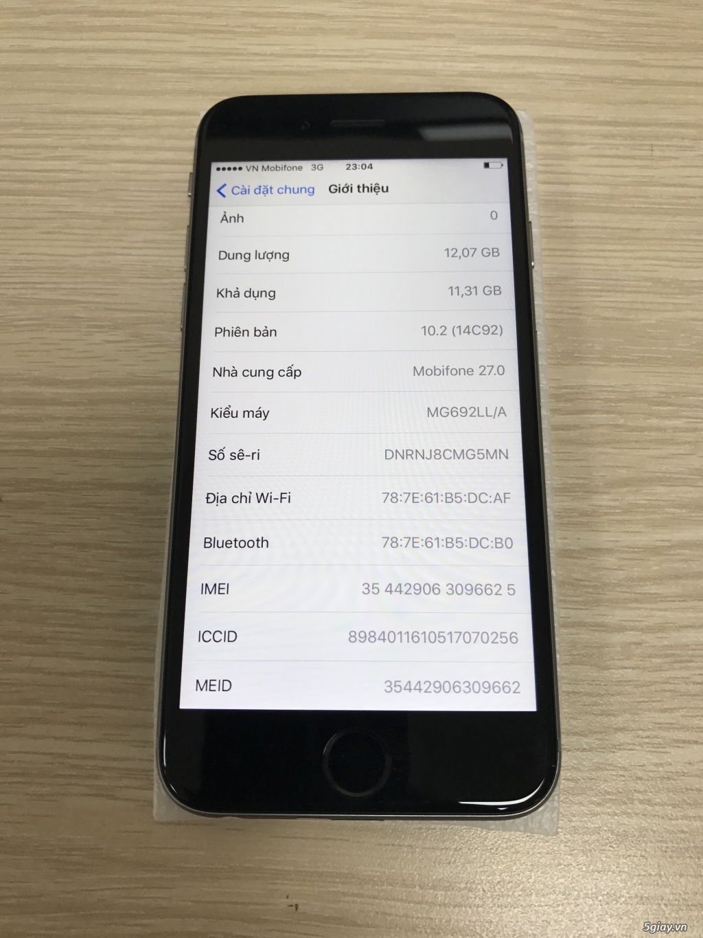 Đổi đt bán Iphone 6 Grey 16gb - 1