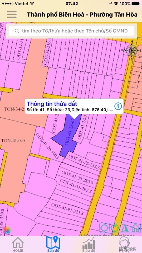 Bán nhà + đất chợ Thái Bình Biên Hòa Đông Nai - 1